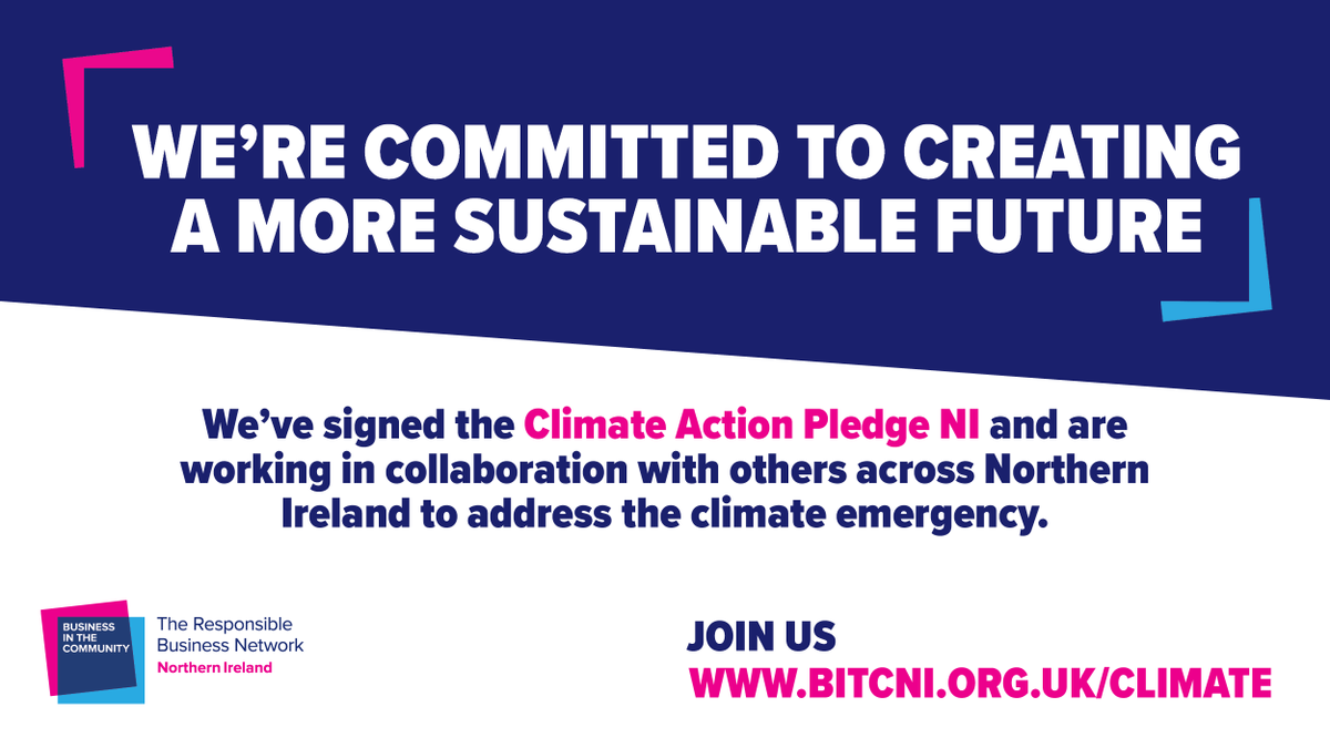 OutsourceNI's tweet photo. We are proud to have signed @bitcni #ClimateActionPledge and are committed to achieve a 30% - 50% reduction in greenhouse gas emissions before 2030.
#ClimateActionNI #sustainability #futureproof #ClimateChange
https://t.co/WLcElfwebN https://t.co/2z9hZTftuS