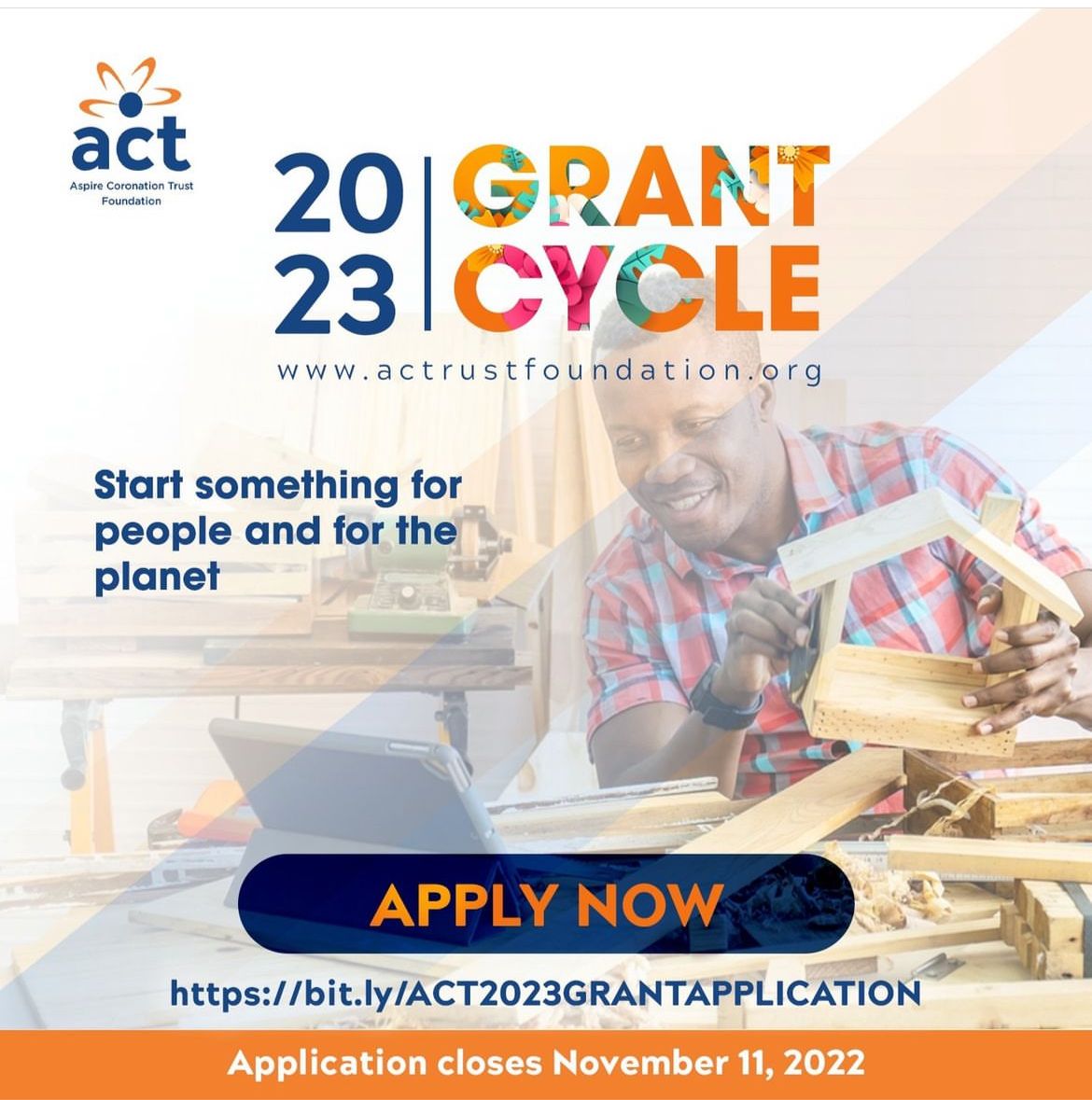 Africa Facts Zone on Twitter "Grant Cycle Open! ACT Foundation is now
