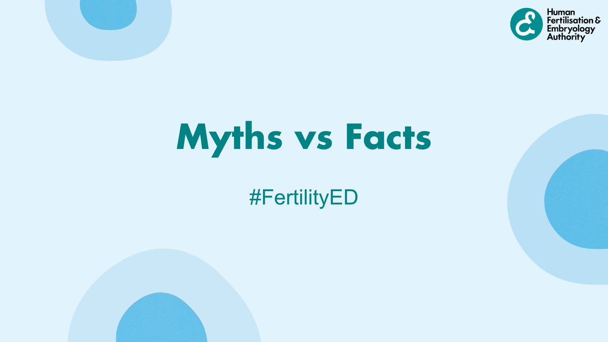 In 2019 around 1 in 34 of all children born in the UK were conceived using IVF. However, there is still an issue surrounding misinformation about fertility treatment and fertility online. 

Here are some of the truths behind some of the most common myths:

#FertilityAwarenessWeek