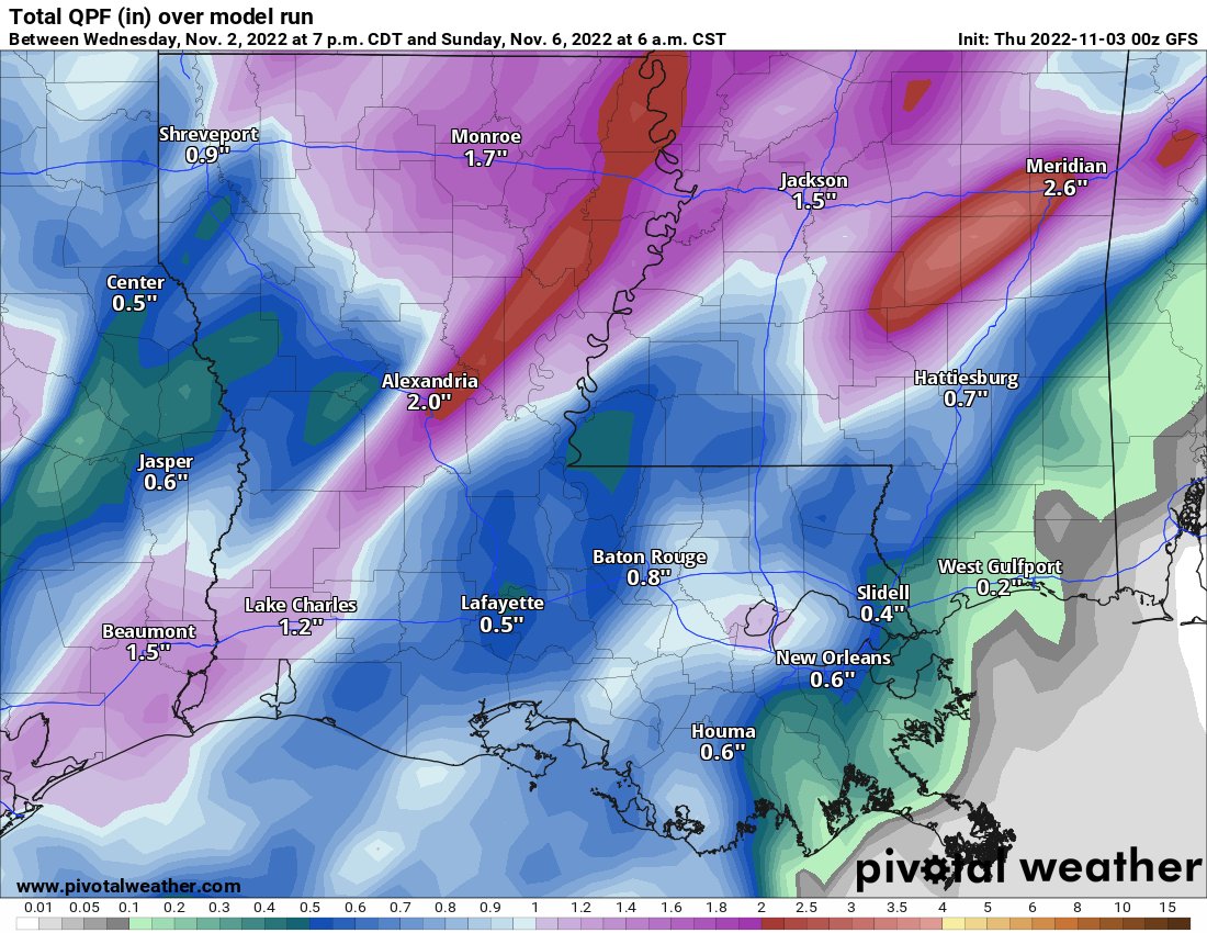 Rain returns Saturday, otherwise dry Southern MS/AL/LA Weather