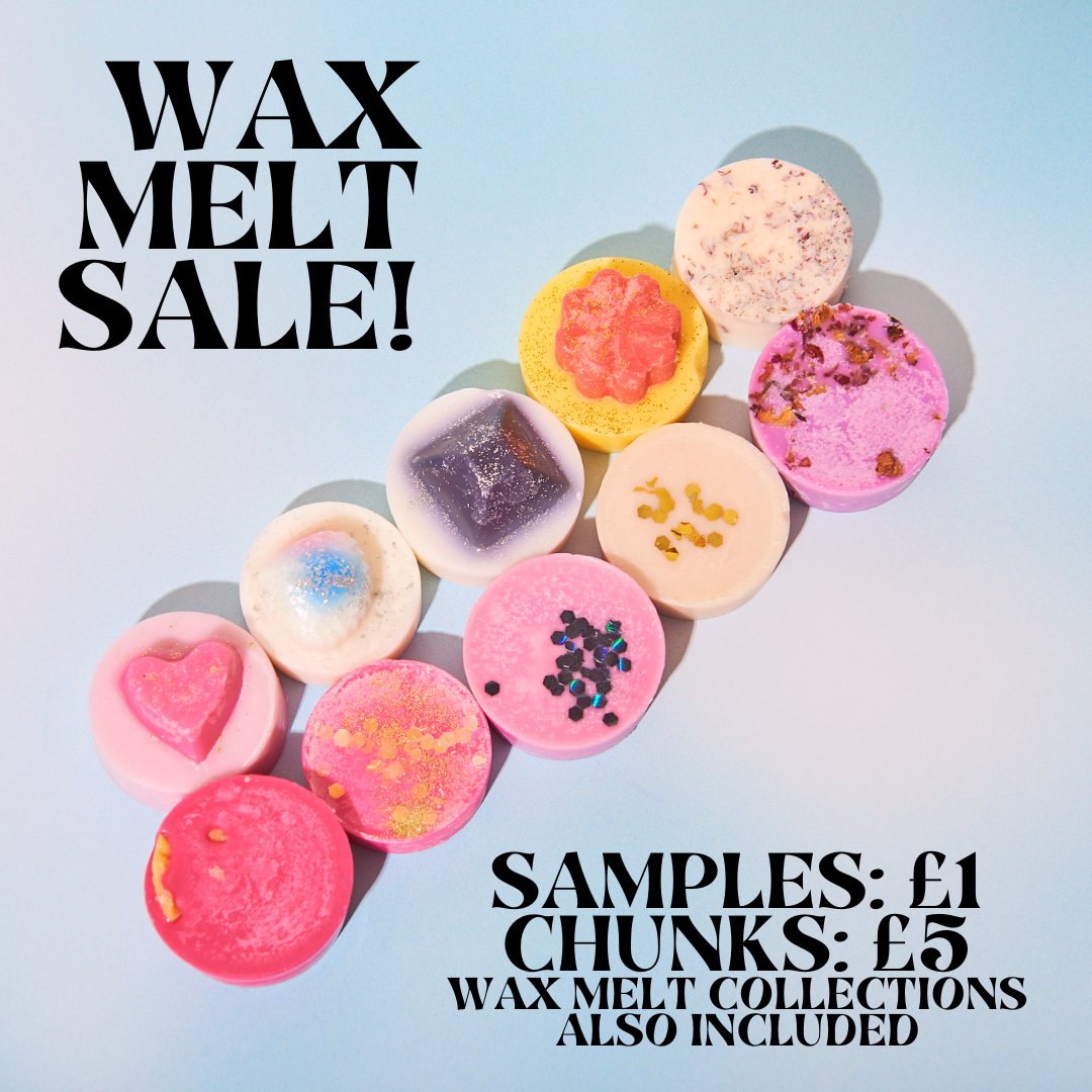 Try any scent for £1 or fill your 🛍 with our highly scented wax melt chunks at only £5.

Christmas scents are INCLUDED! 
The 6 chunk wax melts won't be returning besties 🥹
Ends - As long as stock lasts 😬

👉🏾 tribal-unicorn.com/collections/sa…
