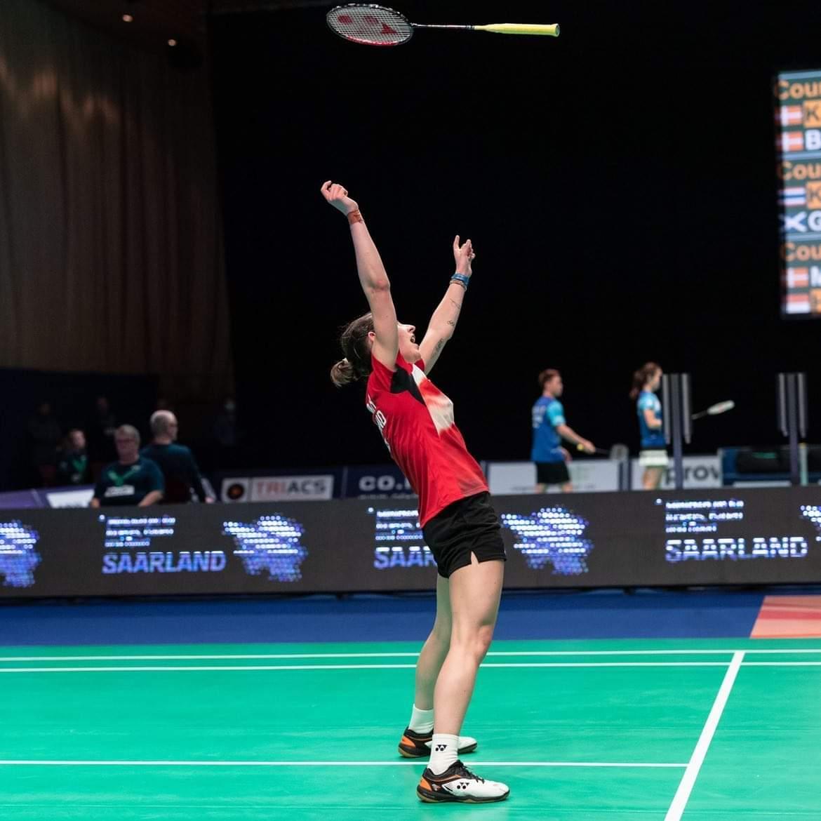 KirstyGilmourr's tweet photo. That was a good one ⚡️ (With a double celebration from an overruled line call 😅).
On to the next one today 😁✨️
@BadmintonLive1 ��- Sven Heise https://t.co/vFCIT14w5f