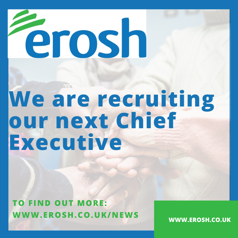 erosh_uk's tweet photo. Our current CEO Rebecca Mollart will be stepping down next year and so we're looking for our next Chief Executive. Find out more here: https://t.co/kWyfCdUfYw
#charityjobs https://t.co/aczXTl8kwr