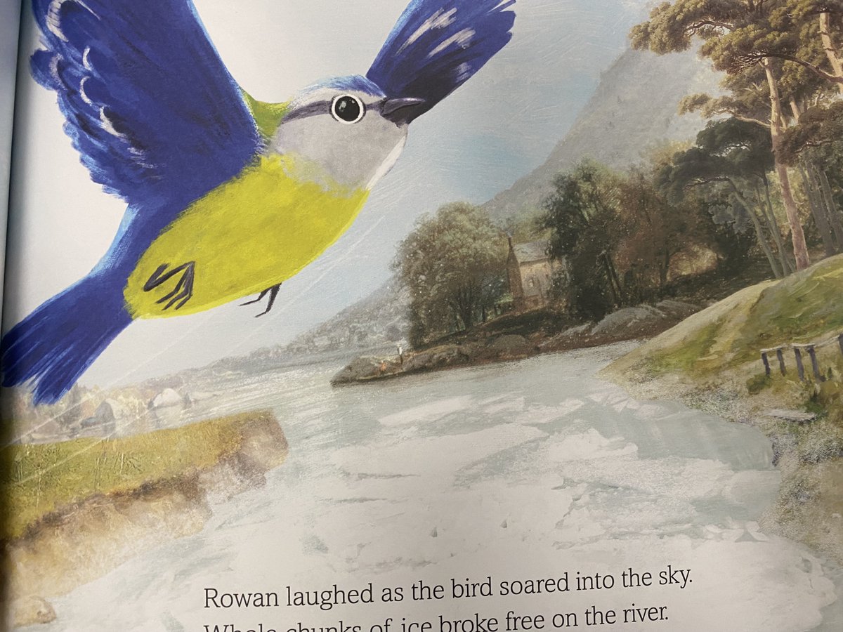 Harts_Y3's tweet photo. Using watercolours and oil pastels to recreate a page from the story 'The River'! We love storybook week! #HHAart #HHAenglish #HHAliteracy #HHAstorybookweek @hartsholmeacad @HarbourLearning https://t.co/FvgMSHNy4F