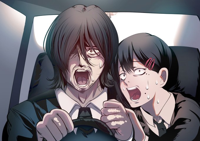 コベニの愛車で叫ぶ米津玄師を叫びながら撥ねる 
宮本浩次 #チェンソーマン #chainsawman 