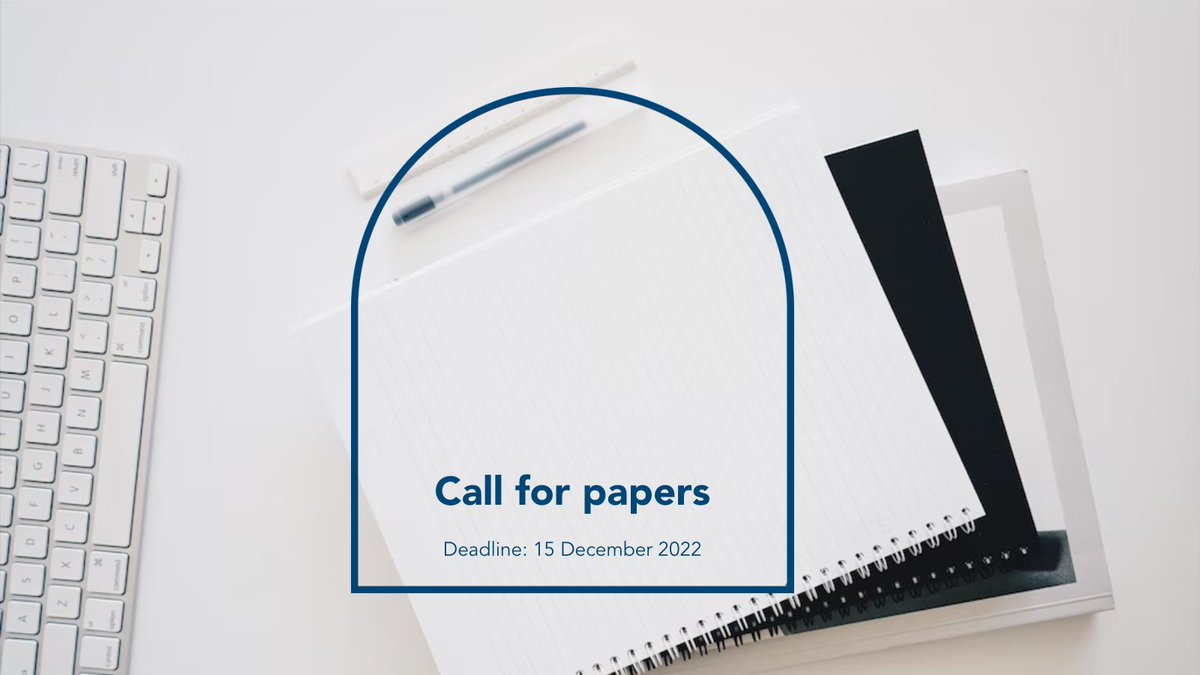 📢Call for papers📢
Interested in #postal and #delivery sectors? Take a look at this upcoming conference and contribute with your #research➡️Papers presented at the conference might be gathered in an edited volume!
🗓️Abstracts due: 15 December 2022
📌 bit.ly/3DXmf3T