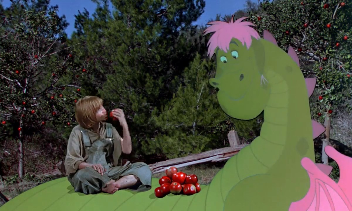 🎂 Hoy se cumplen 45 años del estreno de 'Pedro y el dragón Elliot' Don Bluth (Anastasia, En busca del valle encantado) fue el director de animación de esta película y el encargado de dar vida al propio Elliot