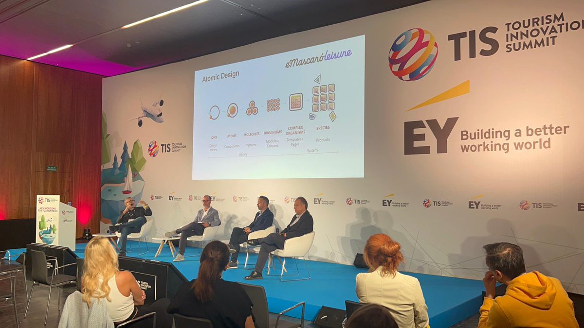 Customer lifetime value and experience management with Carlos Cendra from <a href="/MabrianOfficial/">Mabrian Technologies</a> , <a href="/sromerobcn/">Sergio Romero</a> from the <a href="/mdk_es/">MDK investigación de mercados</a> and Manuel Ortiz from <a href="/tesipro/">Tesipro Solutions</a> moderated by Toni Mascaró <a href="/emascaro/">eMascaró</a> at the Auditorium <a href="/EY_TMT/">EY Global TMT</a> #TIS2022