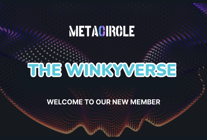Augmentednation's tweet photo. Welcome @thewinkies1 to Metacircle! https://t.co/WTJHoRN79H