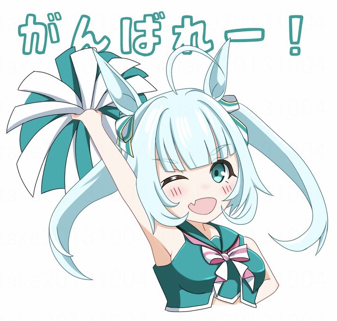 「blue eyes cheerleader」 illustration images(Latest)｜2pages