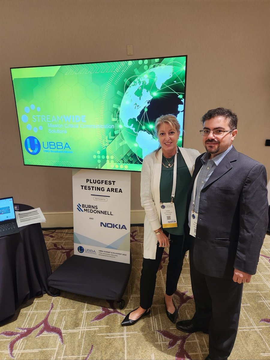 [#Event] Some pictures from the Utility Broadband Alliance (UBBA) Summit & #Plugfest 2022.

Congratulations to the Utility Broadband Alliance (UBBA) for this very successful event. 🎉

Congratulations Loren Zimmerman for the award. 🏆

#broadband #utilityindustry #utility