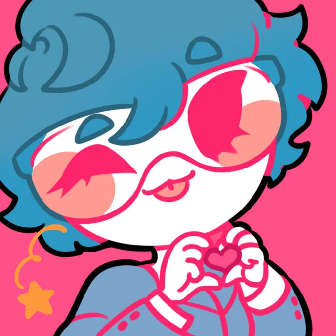 Kofi for Maragibarion! Akira from Persona 5 making a heart!  