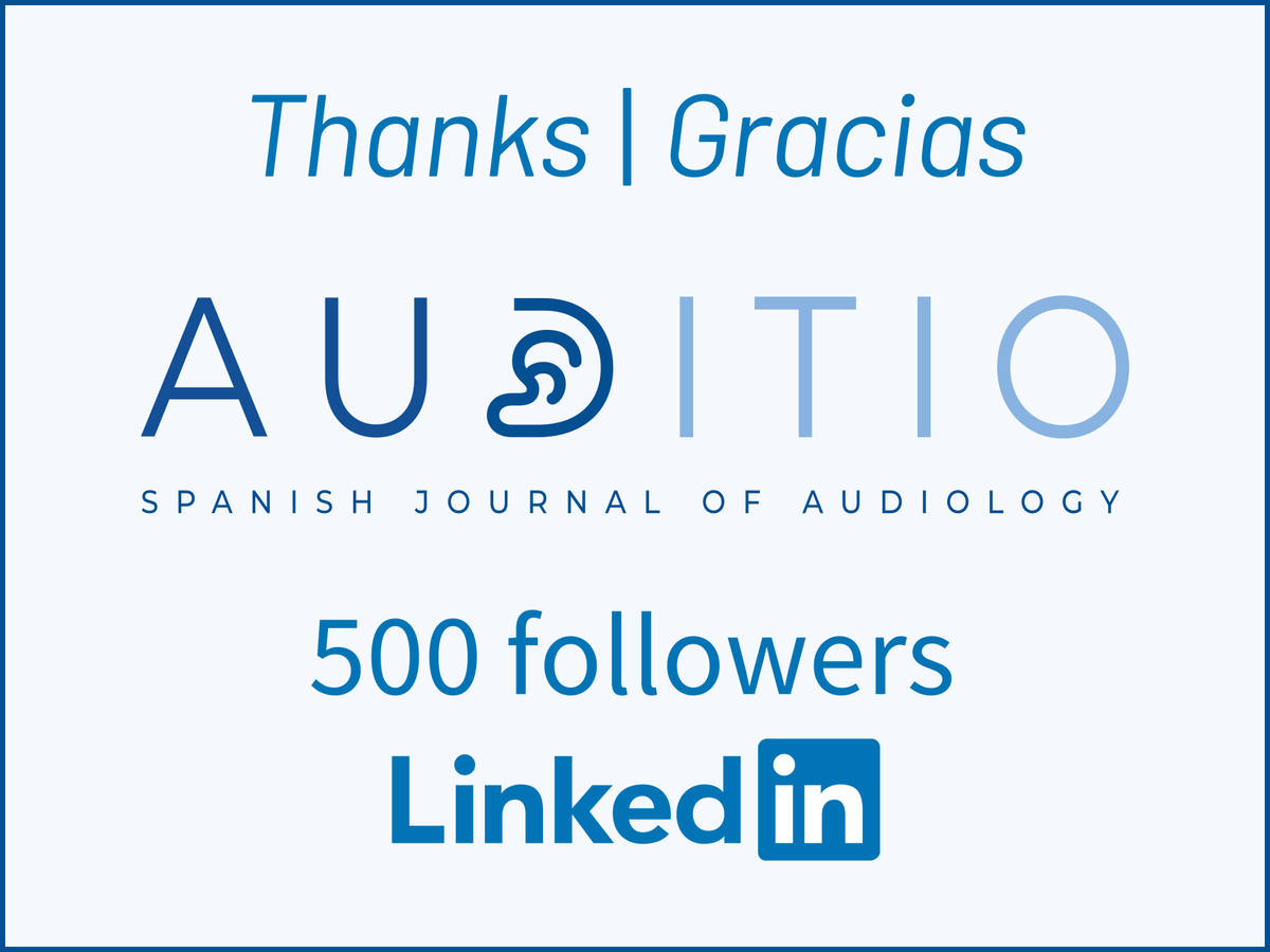 auditioSJA's tweet photo. We just reached 500 followers in Linked in!
Will you follow us here?
#LinkedIn #twitter #audiology #journal #Spanish https://t.co/Wdzpxewr8F