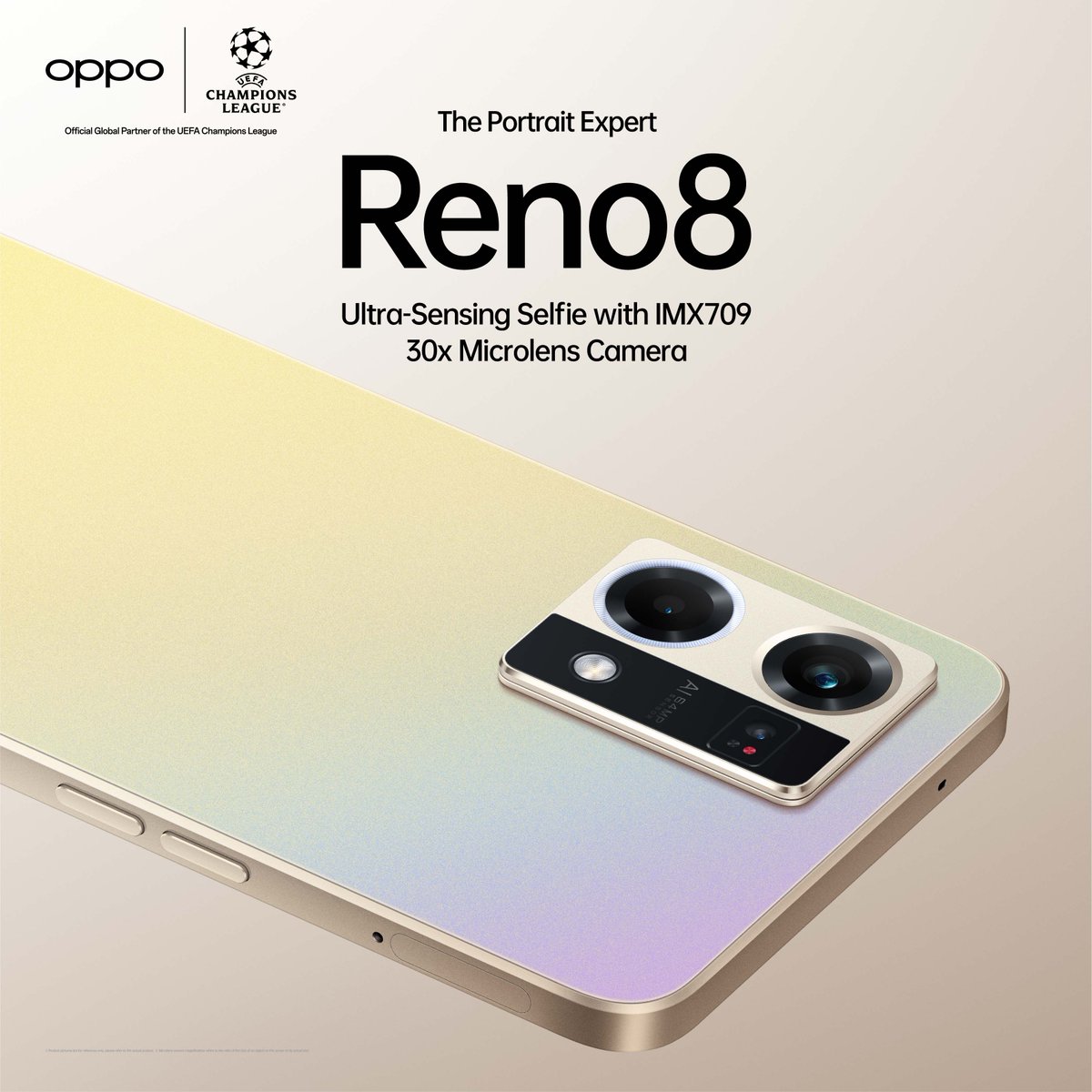 A reminder that the #Reno8; a stunning piece of art and technology, is now available in all authorized in all authorized stores nationwide. Did you notice something different on the image? Can you tell us. #OPPONigeria
