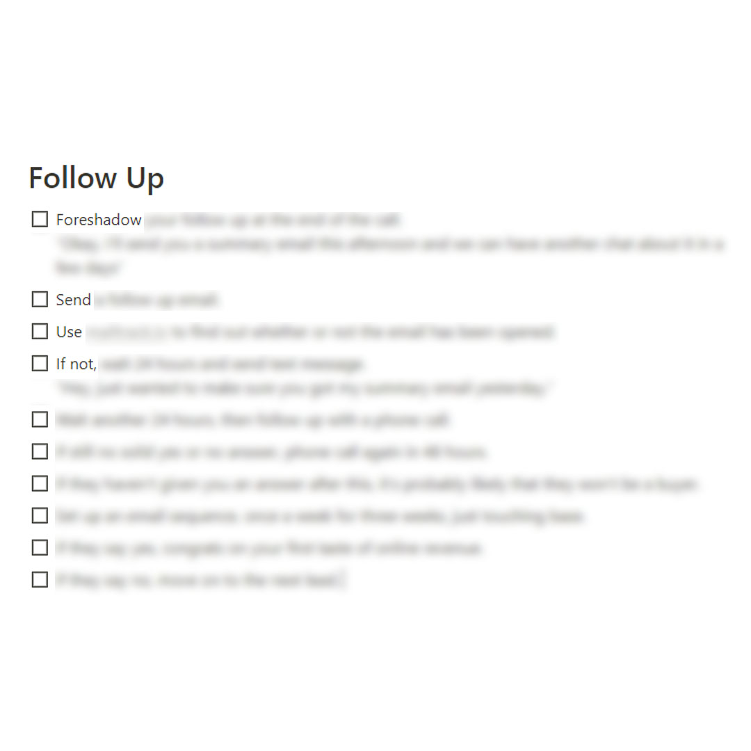 machineguntom's tweet photo. I've made over $30m online for small businesses.

This is the exact set-up checklist that we use to make sure any given business will make online revenue.

Usually part of our $6k program. Today the checklist is $9.

RT this and I'll DM it to you. https://t.co/Ez22Rqh2Fu