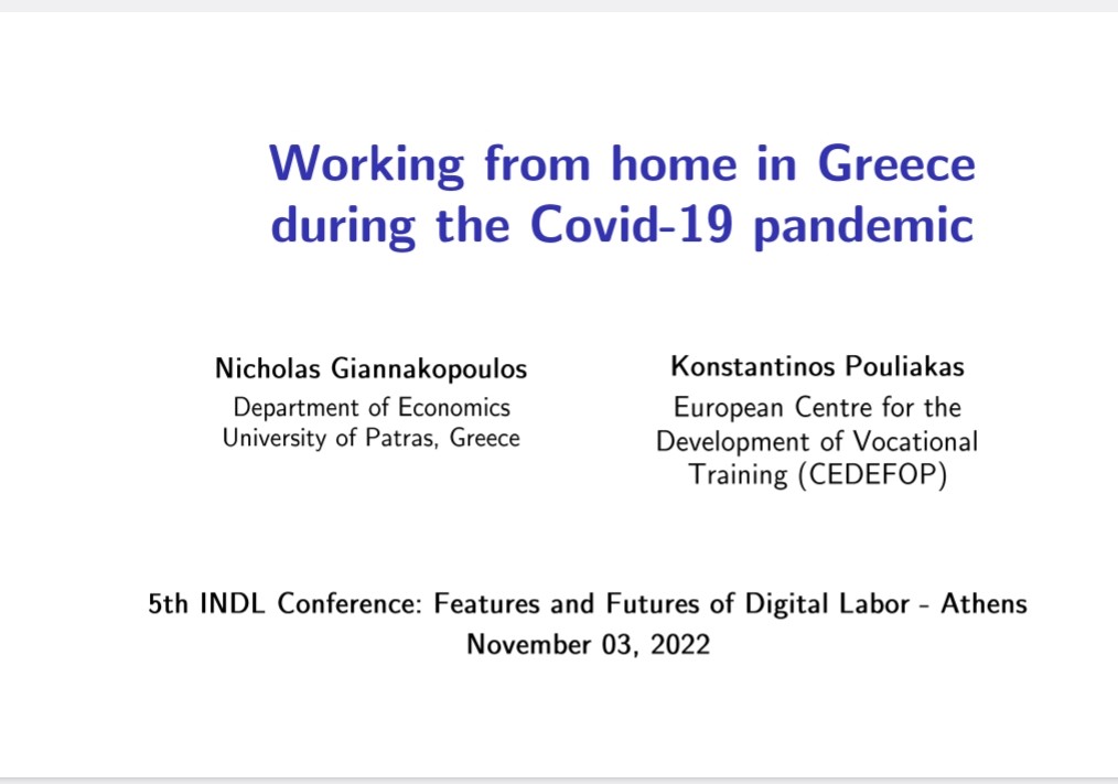Joint work with <a href="/K_Pouliakas/">Kostas Pouliakas</a> just presented at the <a href="/INDL_Official/">INDL_Official</a> conference held in Athens, GR
