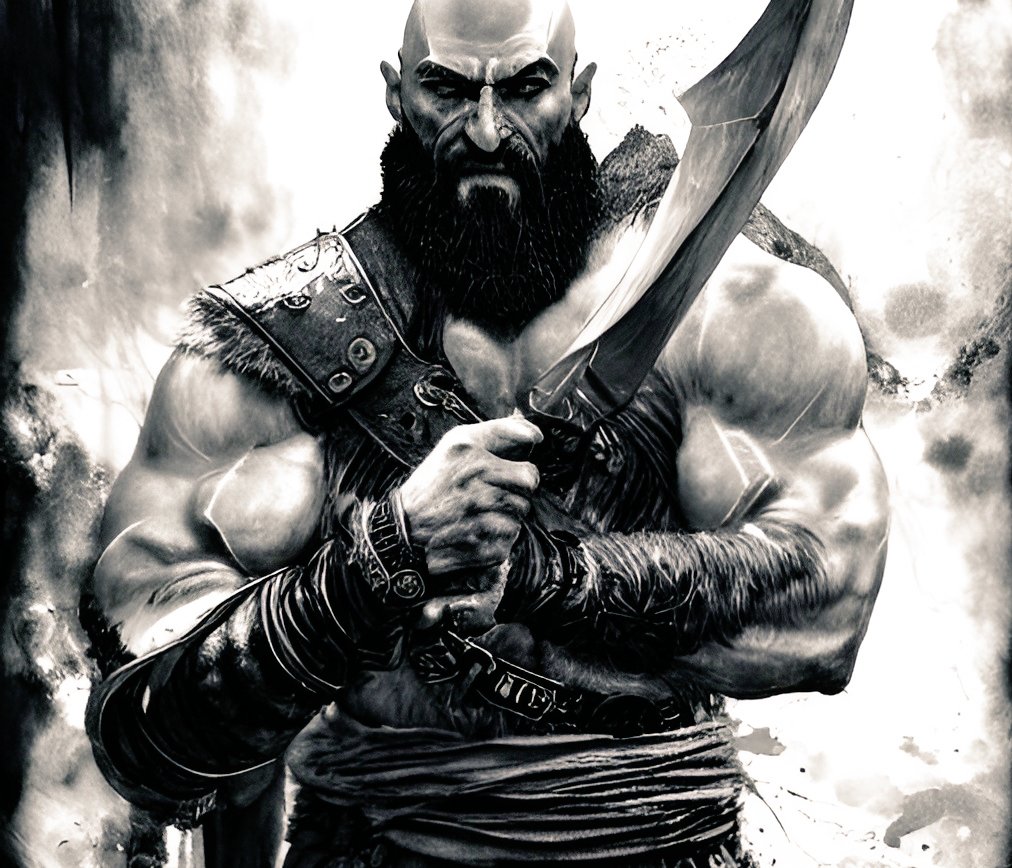 Doemescus's tweet photo. [03/11/2022]

"Boy..."

Art I made inspired by the game series "God Of War" of the character "Kratos". I'm excited for the new game! 

#PlayStation #PlayStation5 #GodofWarRagnarok #godofwarragnarök #FanArtFriday #fanart #PlayStation4 #PlayStationPlus https://t.co/y74OI2EkI0