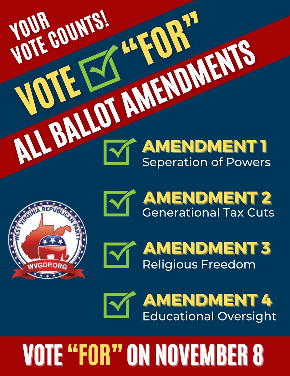 WVGOP's tweet photo. https://t.co/qNezL3lnI4