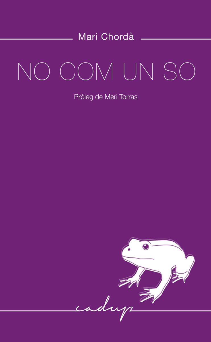 GodallEdicions's tweet photo. #NovetatGodall
A l'equip godallenc estem de festa!
Per fi ens ha arribat aquest llibre tan esperat.
"No com un so" (#cadup) El poemari que la #MariChordà que ens fa , un cop més, feliços i orgullosos.
@Questions_cat , @tinavalles_
#MeriTorras, #Gemmalleixà . https://t.co/3BVXZtL5sT
