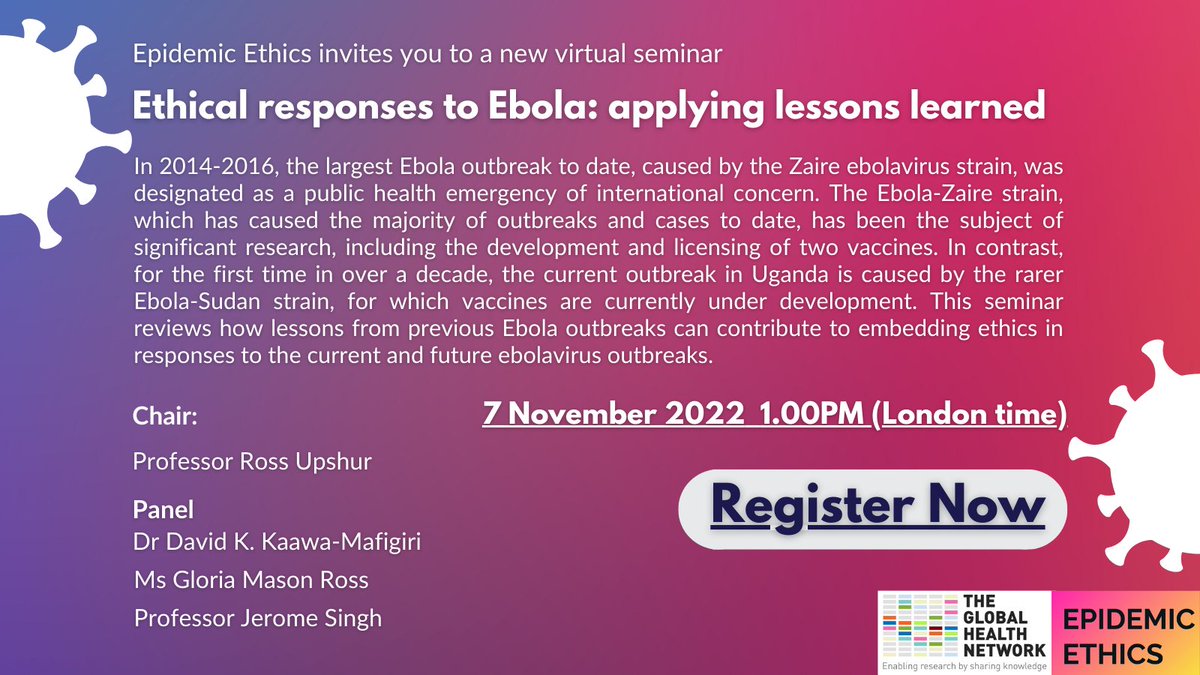 Epidemics Ethics tweet media