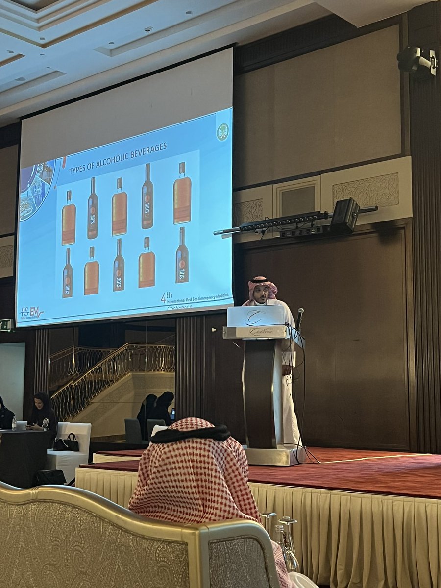 AhmedAlsum's tweet photo. An amazing talk by Dr. Mubarak Alharthi about toxic alcohol in the kingdom
#RSEM @RedSeaEM https://t.co/g43yuqOZtt