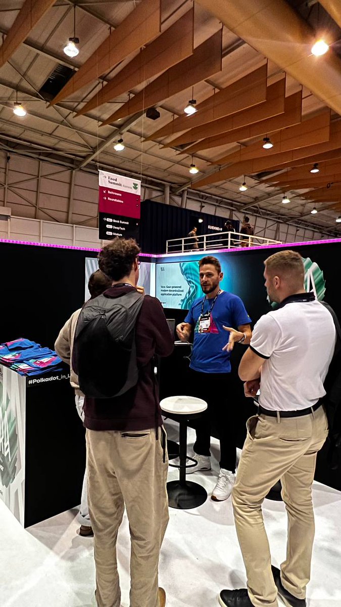 gear_techs's tweet image. Today from 12:45 - 13:05 UTC 

#GearTech will be @websummit hosting a masterclass &amp;amp; overview to our standalone L1 Blockchain #VaraNetwork: Gear Protocol's modern decentralized application platform!

We'll also be joining a panel session alongside top Polkadot Parachains at 16:00