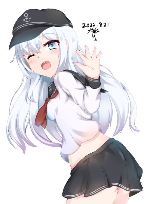 🧢「またね、司令官。」
朝が待ち遠しい…彼女に会えるから 