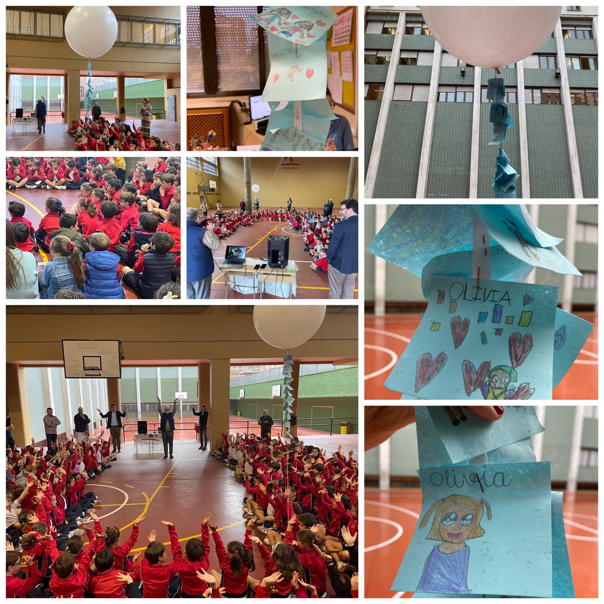 Hoy en <a href="/codemagijon/">Col.Corazón de María</a> es un día para acoger, reconocer y agradecer la vida de Olivia. Hablamos, reflexionamos, compartimos cómo nos sentimos y oramos por ella. Sus compis 1º-2º Primaria han celebrado un homenaje-oración muy especial ❤️🎈🙏🏻⛅️ <a href="/cmfsantiago/">Claretianos Santiago</a> <a href="/ArchiOviedo/">Arzobispado Oviedo</a> <a href="/Claretsegovia/">Claretsegovia</a>