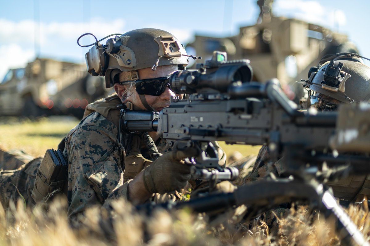 IIIMEF's tweet photo. Joint Missile Raid
📍Pacific Missile Range Facility, Barking Sands, Hawaii

#Marines with 3rd Marine Littoral Regiment, @3d_Marine_Div, participate in a Bougainville II on Oct. 31, 2022. https://t.co/aju8vLXCXo