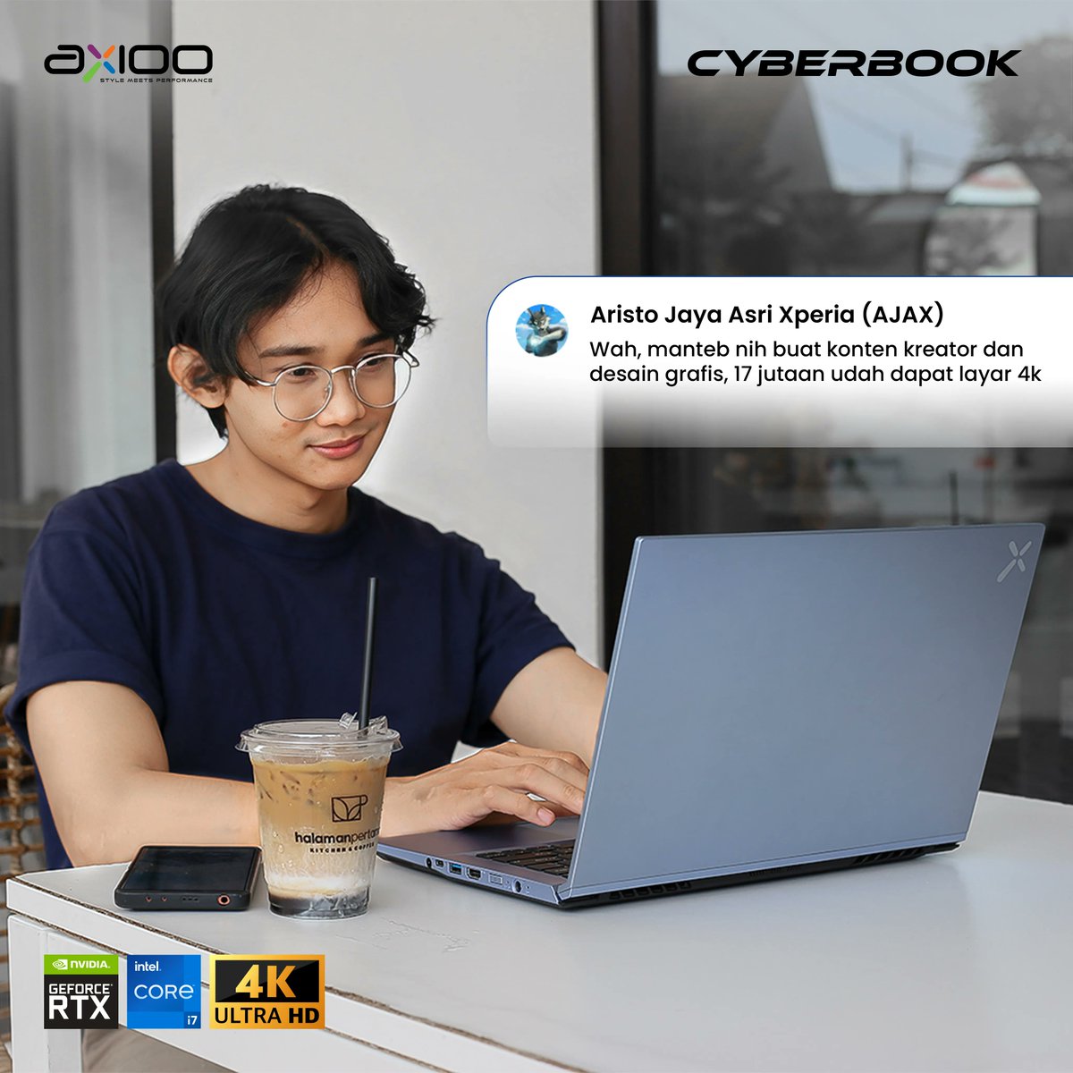 axioo_id's tweet image. Powerfull Performance, Reasonable Price  🔥 

Yuk buruan cek out, sebelum kehabisan!! 

#Axiooindonesia #cyberbook #laptopkontenkreator #laptopgaming #banggabuatanindonesia #axioocyberbook