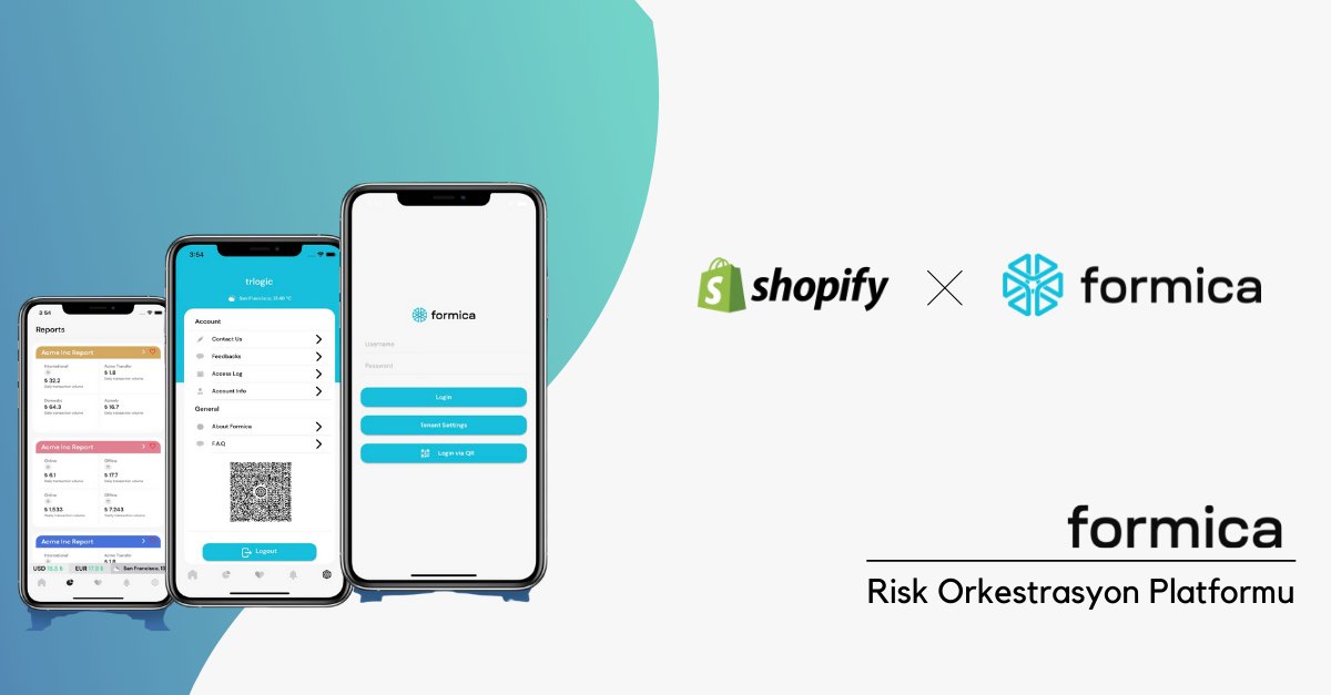 formica_ai's tweet photo. Formica's Fraud Prevention Technology is Now Available on Shopify Infrastructure! Formica brought a breath of fresh air to fraud solutions into Shopify.
For more information about Formica's solutions, please get in touch with us.

#riskmanagementtools #KYC
#FormicaSolutions https://t.co/PP4D67ptN3
