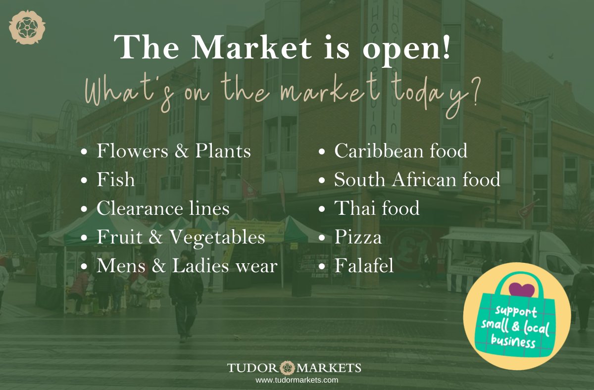 We hope to see you at the market today 

#SupportLocal #Redhill #RedhillRegeneration #ShopLocal #OpenAirMarket