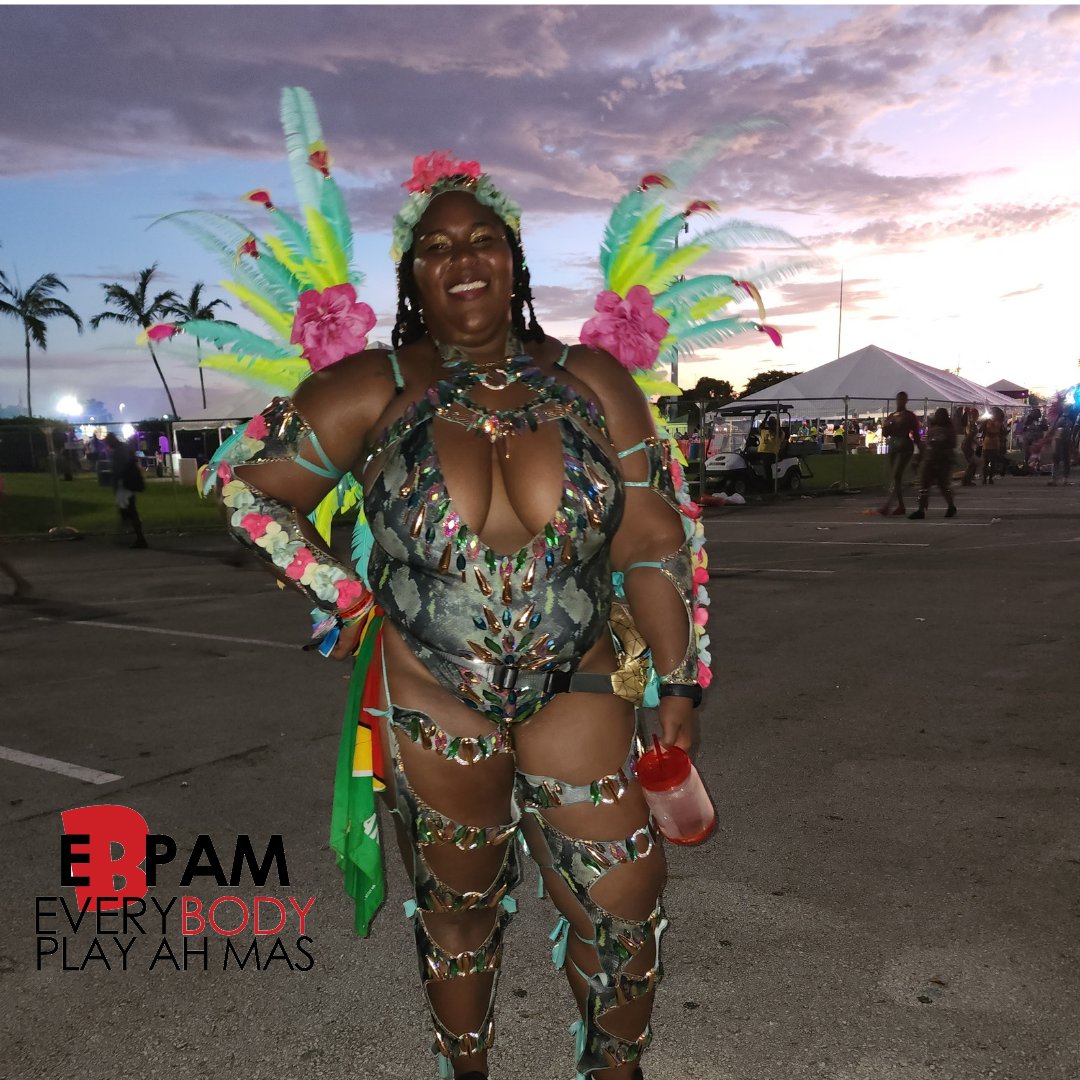 everyBODY_PAM's tweet photo. #MiamiCarnival2022
#everyBODYplayahmas
#AllShapesAndSizes #PlayAhMas
#BodyLove⁠
#BodyPositive⁠
#CaribbeanWomen⁠
⁠#CarnivalChaser⁠
#CarnivalIsLife⁠
#CarnivalIsWoman⁠
#CarnivalSlayers⁠
#MiamiCarnival⁠
#SocaToTheWorld⁠
#TeamCurves⁠ ⁠
#ThickGirlsPlayMas⁠
#WeSupportSoca https://t.co/KKBLdvFJG7