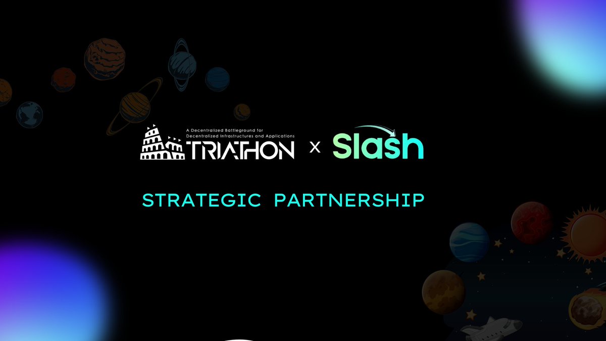 TriathonLab's tweet photo. 🙌Glad to collaborate with @Slash_DAO 

Slash is a one-stop Web3 SaaS platform to create NFTs, Triathon will support contract testing services 

🎁5 x WL - Freemint

1. Follow @TriathonLab &amp; @Slash_DAO 
2. ❤️ + RT 
3. Tag 3 friends

More spots: https://t.co/Z0fOYRVgxK

⏰ 72H https://t.co/weAFjQzhzf