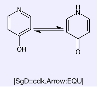 Arrow display now live on <a href="/cdk/">Cris Kim</a> depict (dev). You can change the default with a drop down box or use a Data-Sgroup (via CXSMILES) to specify it.