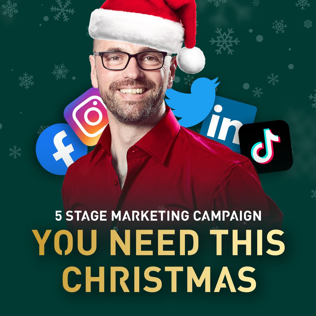 We're dropping the C bomb 💣 and we're not even sorry!

Next Thursday we will be sharing our Five Stage Marketing Campaign You Need This Christmas!

Follow this link to register: eventbrite.com/e/443252037777

#marketingplan #marketingwebinar