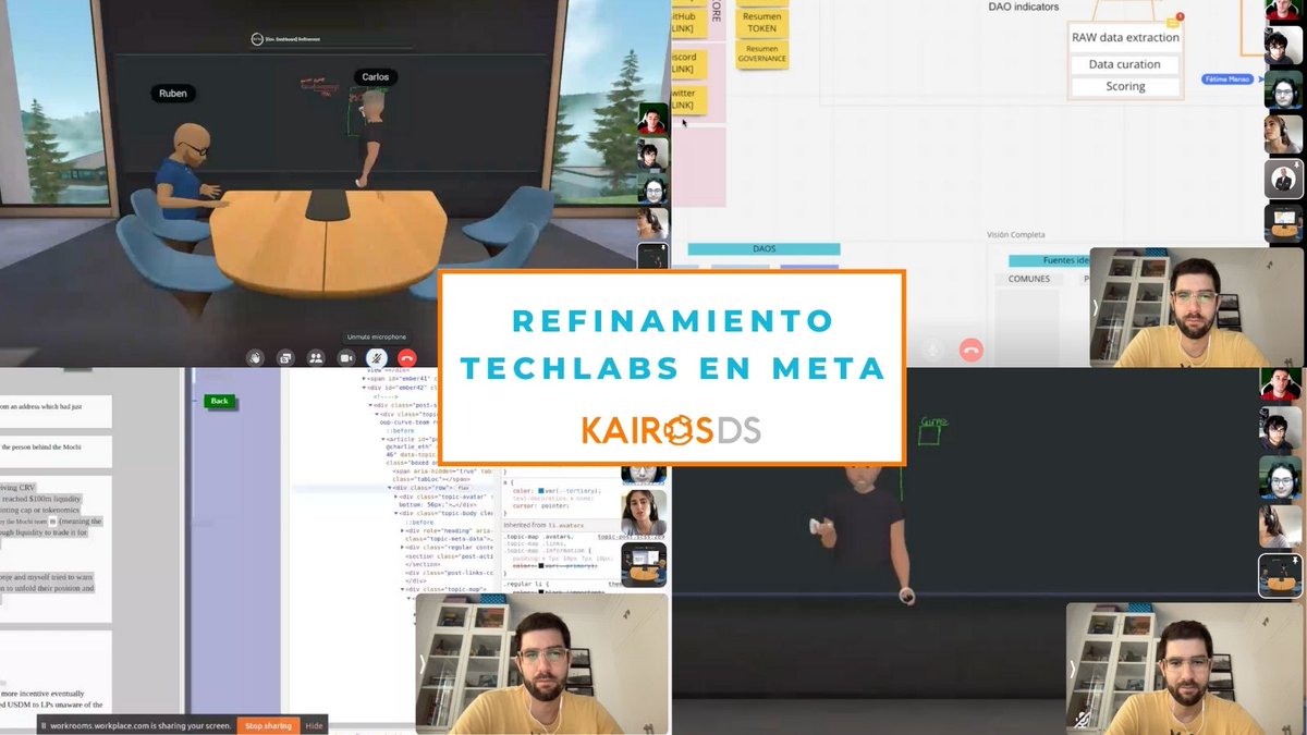 WeAreKairos_'s tweet photo. Nuestro #EquipoInnova está trabajando en proyectos de #blockchain y #web3 y se están reuniendo en el metaverso de #Meta con #Horizon. 🙌🏽

🧑🏿‍💻👩🏽‍💻Interactúan de forma virtual igual que de manera presencial.

Conoce más a nuestra capacidad, aquí👇https://t.co/ME2At0xjoF https://t.co/BYhiFBjUNI
