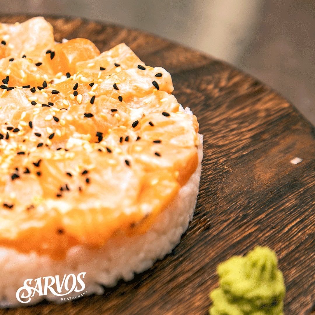 Sushiboom Hoop Salmon halka sushi ile alışkanlıklarınız değişecek.🥢😋

#sarvosrestaurant #sarvos #turkey #ıstanbul #basaksehir #restaurant #professionel #chef #instafood #eat #dinner #recipe #sushi #dünyamutfagı #lezzet #californiaroll #food #photo #gourmet #seafood