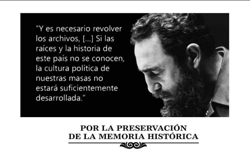 ElbaRosaPM's tweet photo. En el día del #ArchiveroCubano nuestra felicitación a los consagrados trabajadores de este Sistema Nacional que con tanta profesionalidad y amor por #Cuba preservan su Patrimonio Documental y Memoria Histórica. @martha_ferriol @CorbelleElvira https://t.co/qvm05Qe7hK