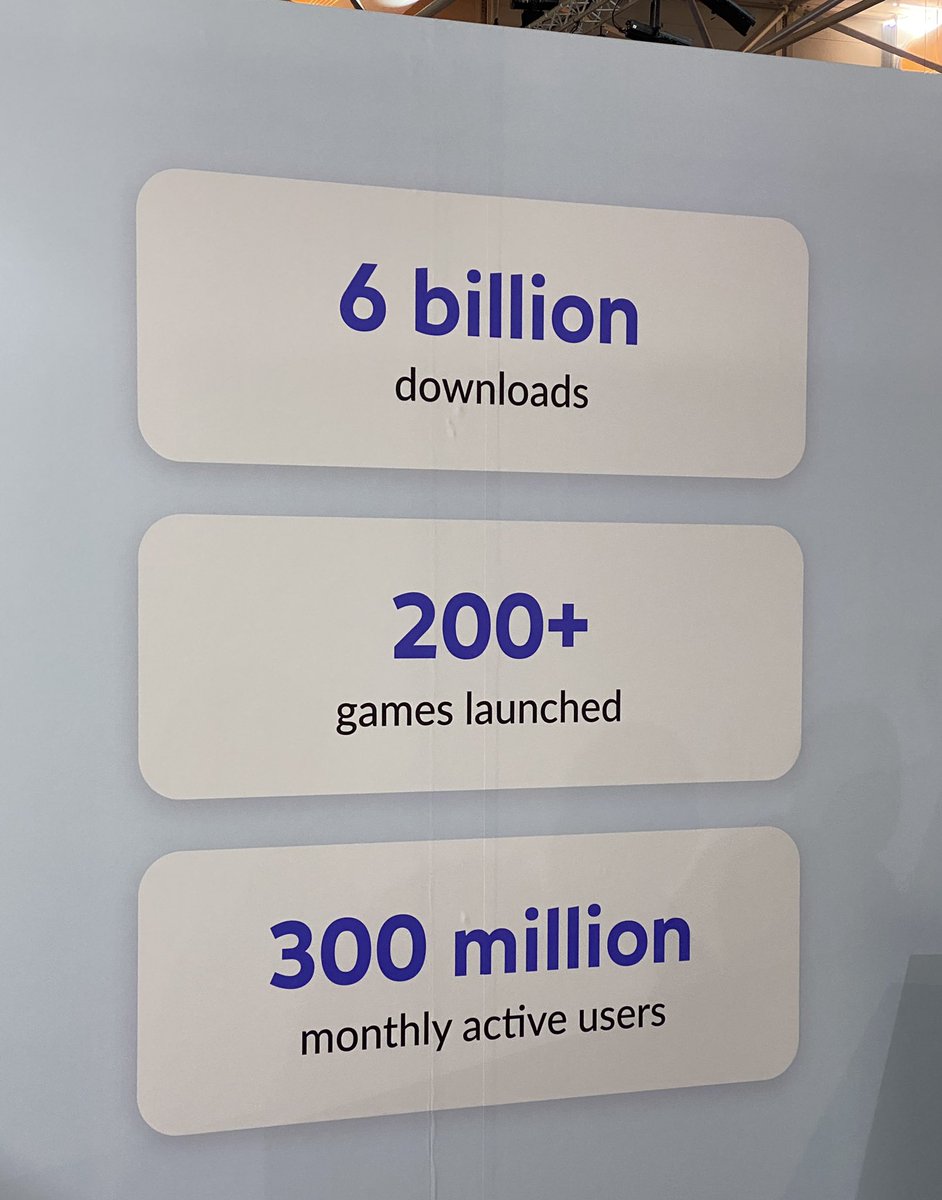 amazingeeks's tweet photo. Amazing Geeks is a @VoodooPlatform studio. Here is a high level view of Voodoo’s success in the industry thus far. #Playcon #Playcon2022 #Voodoo #mobilegames #wheregamersunite #amazingeeks https://t.co/OpKMCkFSY1