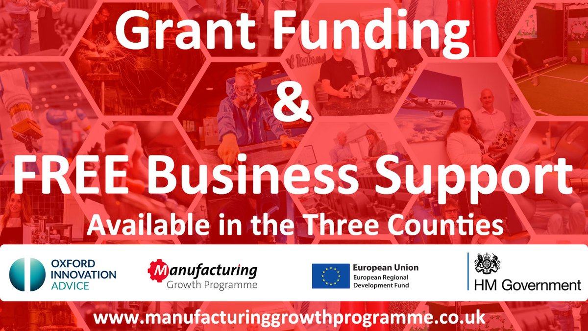 MfgGrowthP's tweet photo. #ThreeCountiesHour Are you an SME Manufacturer looking to grow your business? Click the link to see if you are eligible for grant funding &amp; free business support! https://t.co/ooF7db0UMc #Manufacturing #BusinessSupport #GrantFunding https://t.co/xddA6drJPi