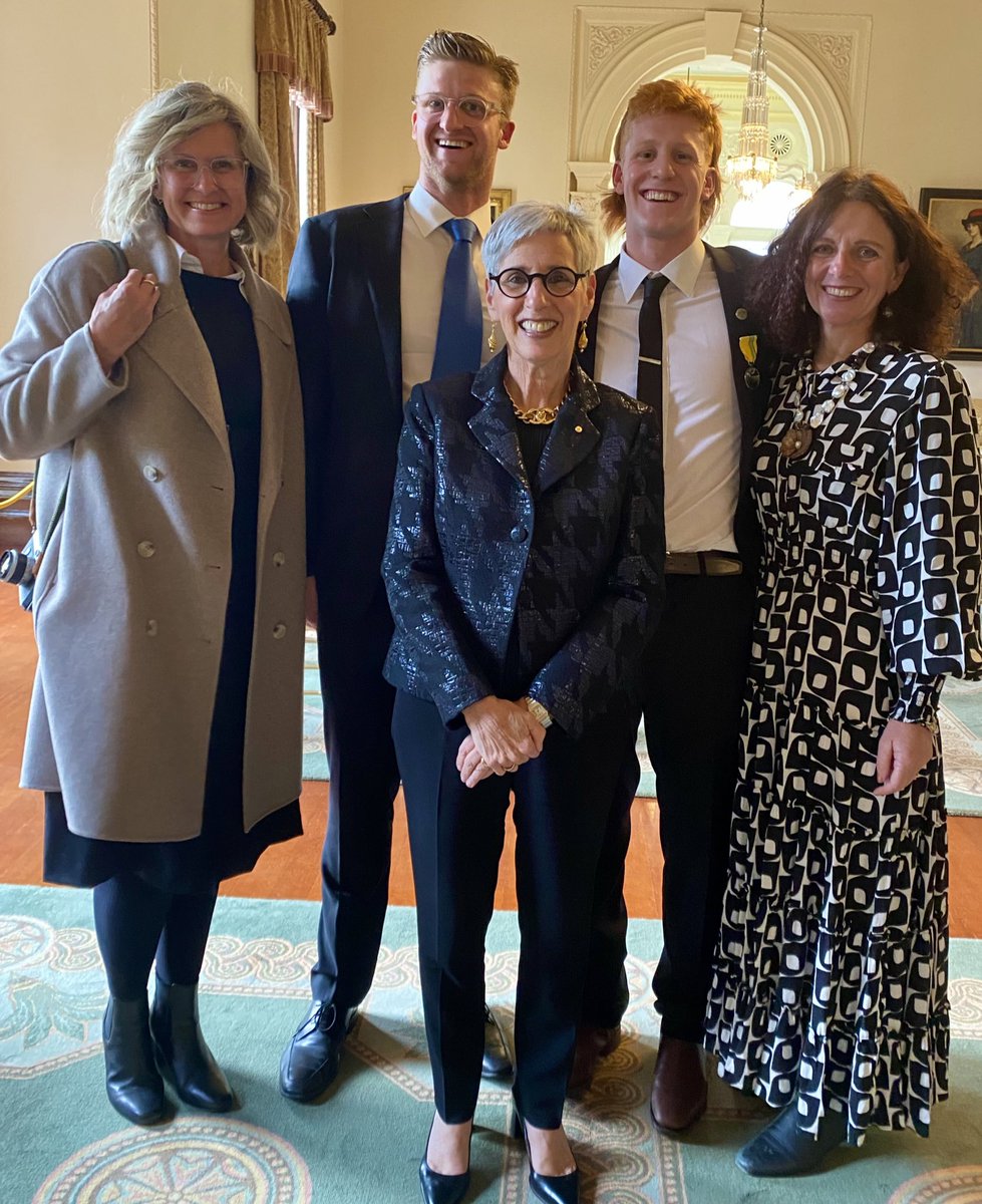 Today the Governor presented the Australian Sports Medal to Birmingham 2022 Commonwealth Games Team Members. This year is the first time an Australian Commonwealth Games Team has received the award. <a href="/CommGamesAUS/">Commonwealth Games Australia</a> <a href="/birminghamcg22/">Birmingham 2022</a>