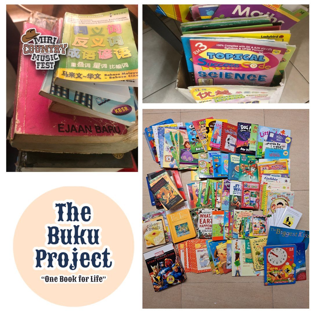 myycountrymusic's tweet photo. The Buku Project is a CSR initiative by Miri Country Music Fest (MCMF) aimed at contributing towards the educational development of the children in SMK Long Lama and Tadika Long Latei (Pre-school). https://t.co/VFoFC90nzI