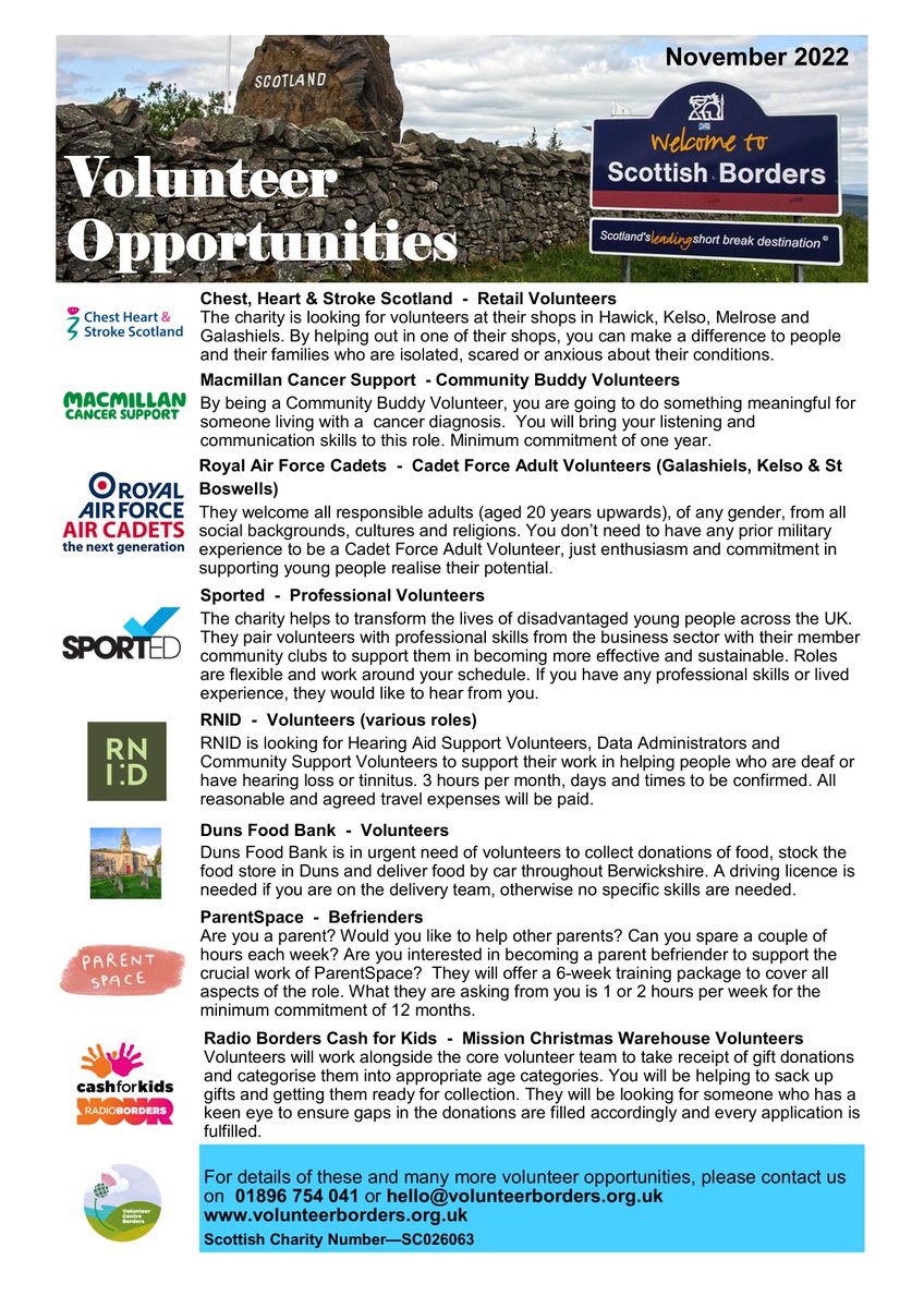 Volunteer tweet media