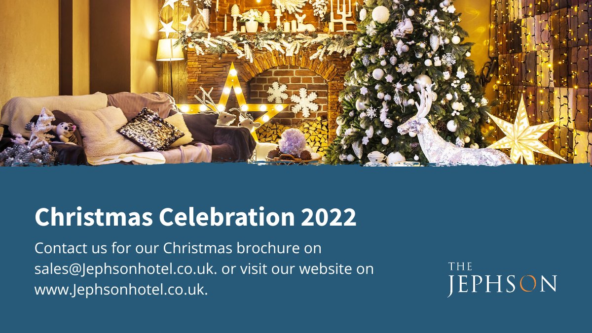 KsummersK's tweet photo. Celebrate 2022 Christmas with us!   
From small drinks receptions to the more formal dinner for 50 people. https://t.co/N6Cdj99PWZ