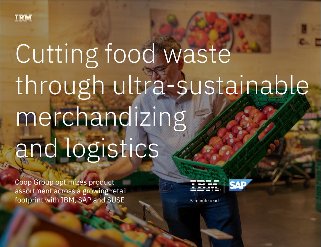 IBMers "banging on" about #Power10 servers. Now read what a #CoopGroup says: "IBM Power10 is a step forward to make our data center more sustainable ... the perfect combination of stability, performance, energy efficiency, flexibility &amp; support.”
Read more ibm.com/downloads/cas/…