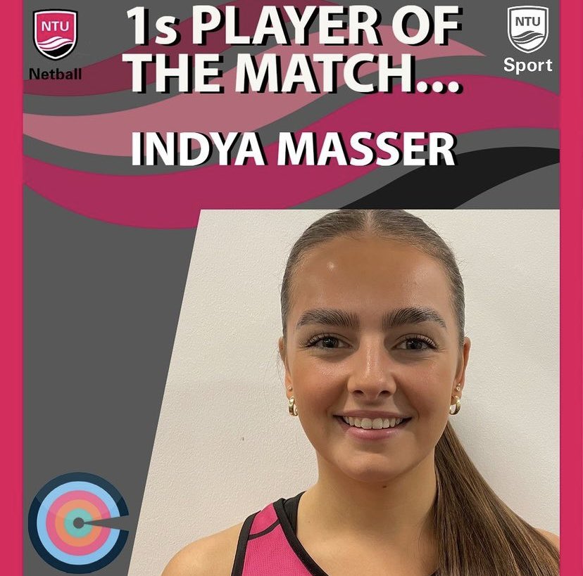 ntunetball's tweet photo. Player of the match goes to:
1โs - Indya Masser
2โs - Mica Quinn
3โs - Jodi Rump
5's - Gabby Marechal
Well done girls! ๐ซถ๐ป๐
Player of the match is sponsored by @classforkidsuk
#PinkArmy #ProudToBeNTU #ProudToBePink #NTUsport #NTUNetball #NTU #UniversityNetball https://t.co/8d6qZVguP3