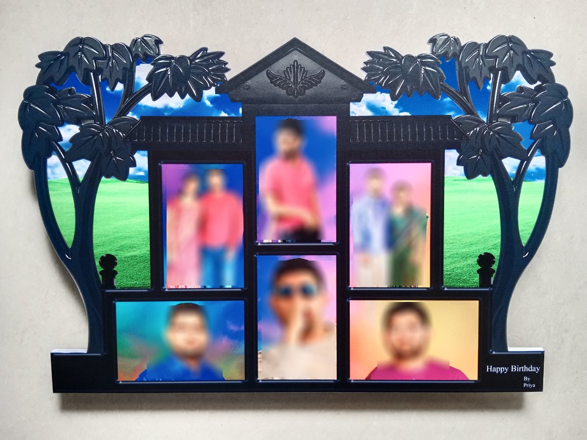 PrincyCreation's tweet photo. #photo 
#princycreation
#photocollage 
#customizedgifts
#photoframe
#happyclients https://t.co/0IHJhYFOcV