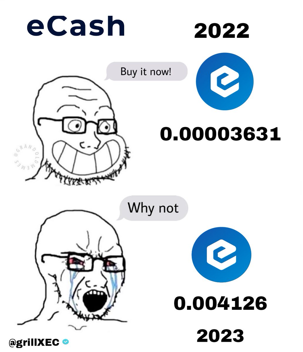 GrillXEC's tweet photo. It's time! #BinanceXEC #eCash #XEC #Crypto #JustBuild 🛠 #XECartisan👩🎨 #XECengineer👷🏼♂️ 💎 https://t.co/ZjUgCtOvoK