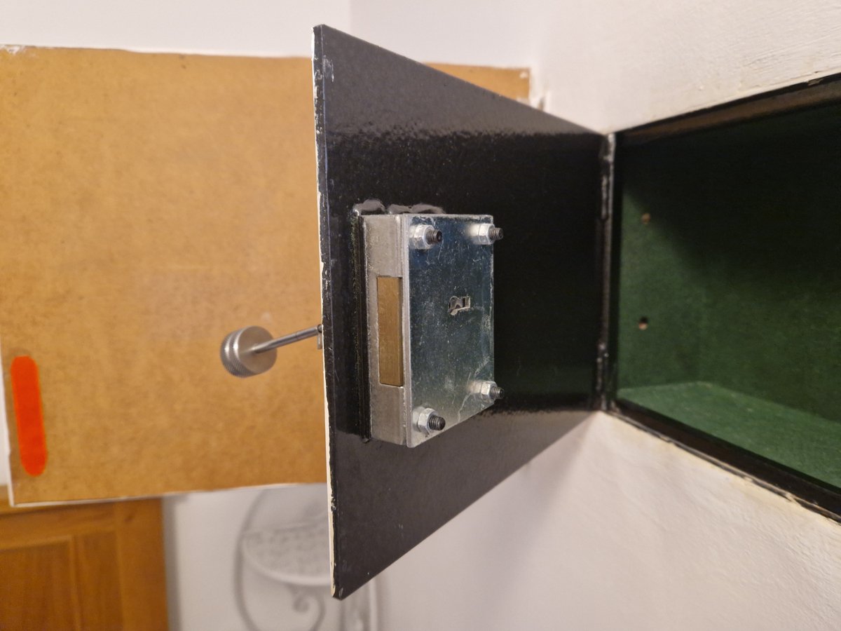 Small wall safe opened non-destructively. It's what we do! #locksmiths